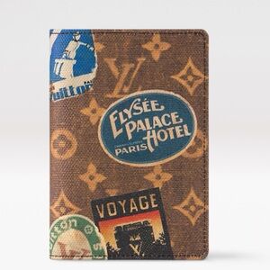 Limited Edition Flight Mode Louis Vuitton passport cover